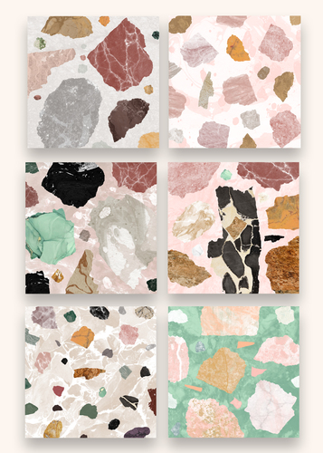 Heartstone - venetian terrazzo version 2