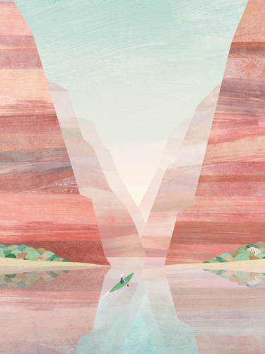 “Grand Canyon” — travel poster by Henry Rivers