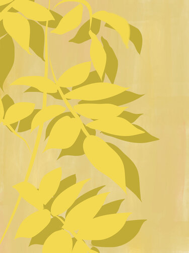 Yellow Botanical Leaves